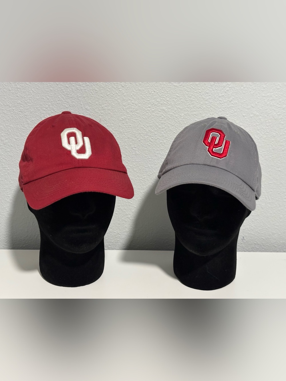 Oklahoma Sooners hats Super fan Bundle with stickers
